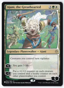Ajani, the Greathearted R The List Reprints 184/264 NM - Image 1