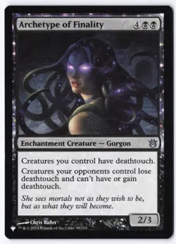 Archetype of Finality U The List Reprints 58/165 NM - Image 1