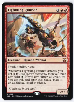 Lightning Runner M Commander: Modern Horizons 3 215 NM - Image 1