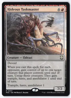 Hideous Taskmaster R Commander: Modern Horizons 3 57 NM - Image 1