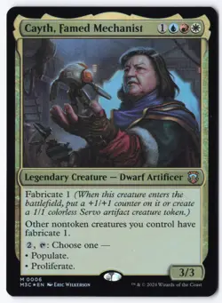 Cayth, Famed Mechanist M Commander: Modern Horizons 3 6 NM - Image 1