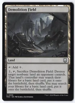 Demolition Field U Commander: Modern Horizons 3 335 NM - Image 1