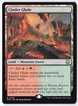 Cinder Glade R Commander: Modern Horizons 3 329 NM - Image 1