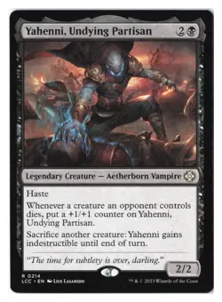 Yahenni, Undying Partisan R Commander: The Lost Caverns of Ixalan 214 NM - Image 1