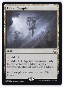 Eldrazi Temple R Commander: Modern Horizons 3 339 NM - Image 1