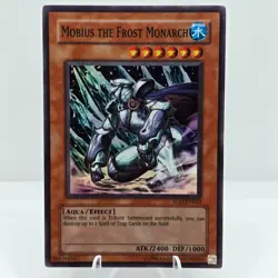 Yu-Gi-Oh Mobius The Frost Monarch SOD-EN022 Soul of the Duelist Super Rare MP - Image 1