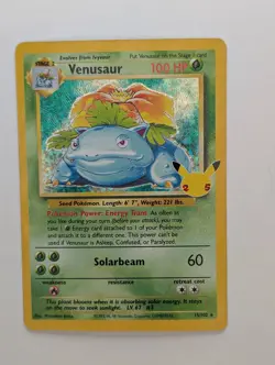 Venusaur - 15/102 - Pokemon Celebrations Classic Collection Holo Rare Card NM - Image 1