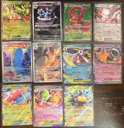 Pokemon Card Lot Of 11 Cards (Ex, Full Art, Alt Art) - Image 1