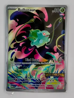 Sealed New Bulbasaur - (Mega Evolution Stamped) 133/132 Holo Pokemon Card - Image 1