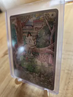 Pokemon TCG Meowth Holo 106/94 Card - Image 2