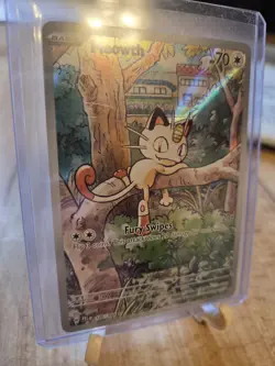 Pokemon TCG Meowth Holo 106/94 Card - Image 3