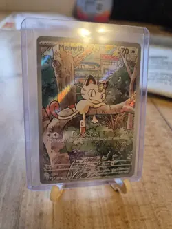 Pokemon TCG Meowth Holo 106/94 Card - Image 4