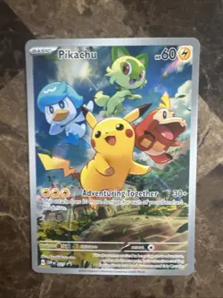 Pikachu 027 Sv: Scarlet & Violet Promo Cards Holo - Image 1