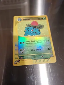 Pokemon TCG Ivysaur Expedition Base Set Reverse Holo Uncommon Card 82/165 - Image 1