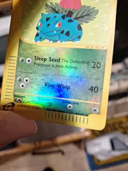 Pokemon TCG Ivysaur Expedition Base Set Reverse Holo Uncommon Card 82/165 - Image 3