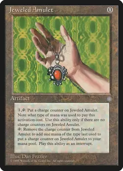 MTG Magic the Gathering Jeweled Amulet Ice Age Uncommon English PLD x1 - Image 1