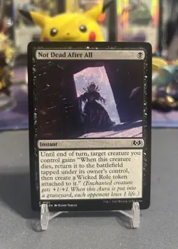 Not Dead After All [Wilds of Eldraine] MTG NM - Image 1