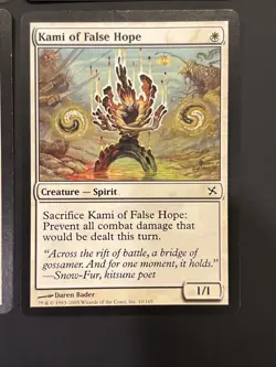 4x Kami of False Hope MtG Magic Betrayers of Kamigawa LP - Image 5