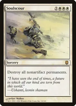 Soulscour 1x MtG Darksteel DST SP/NM - Image 1