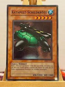 Katapult-Schildkrote MRD-075 Super Rare Englisch Poor YUGIOH - Image 1