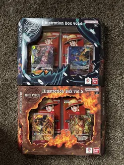 One Piece Illustration Box Vol 5 And 6 Bundle SEALED - Image 1