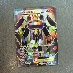 Pokemon Zygarde EX Full Art Alternate Card 54a/124 MP - Image 1