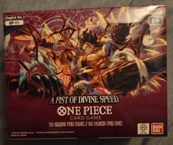 Bandai One Piece Card Game A Fist of Divine Speed OP-11 Booster Box English - Image 1