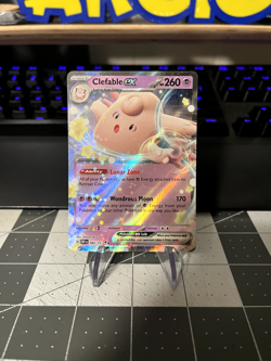 Clefable EX 082/197 Double Rare - Obsidian Flames Pokemon Card - NM - Image 1