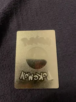 Custom Gold Iron Man & Scizor GX" Pokemon card & 3 counters - Image 2