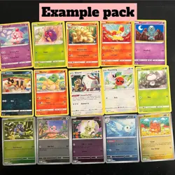 15 CUTE Pokemon TCG Card English Lot! (10 Common/Uncommon + 5 Holos) NM - LP - Image 3