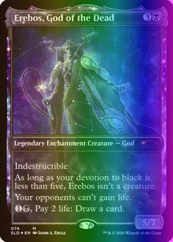 MTG Erebos, God of the Dead (74/3004) Secret Lair Drop Series LP FOIL - Image 1