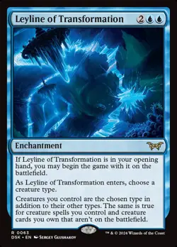 MTG Leyline of Transformation (63/469) Duskmourn House of Horror NM - Image 1