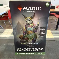 MTG Bloomburrow Commander Deck – Peace Offering – Magic the Gathering Sealed - Image 1