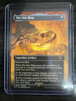 The One Ring (Borderless) (LTR) NM/Mint - Image 1