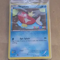 POKEMON PROMO - USA TOYS R US 20TH ANNIVERSARY - MAGIKARP 22/83 (HOLO) SEALED - Image 1