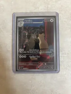 Pokemon Persian 078/064 Sv: Shrouded Fable Illustration Rare Holo - Image 3