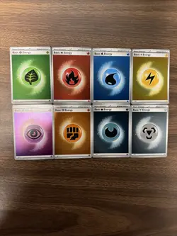Pokemon TCG: Complete Set Of Ascend Heroes Holo Energy All 8 NM - Image 1