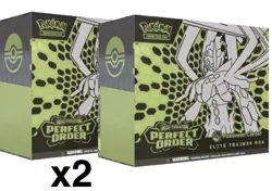 2X Perfect Order Pokemon Center ETB Elite Trainer Box Pokemon TCG PRESALE 03/27 - Image 1