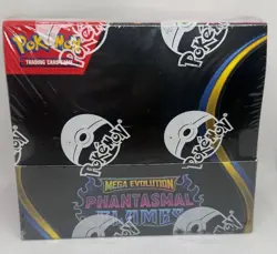 Pokemon TCG Mega Evolution Phantasmal Flames Booster Box New/Sealed - Image 1