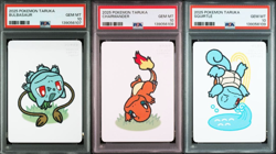 DDU PSA 10 Bulbasaur Charmander Squirtle 2025 POKEMON TARUKA Japanese - Image 1