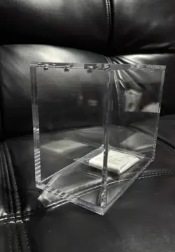 Pokemon Magnetic Booster Box Acrylic Case! Cleaning Cloth Included High Quality. - Image 1