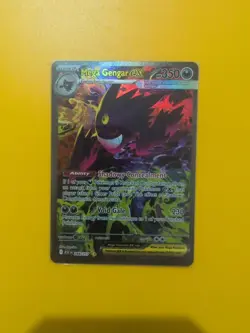 Pokemon TCG Gengar EX 284/217 Full Art Secret Rare Ascended Heros - English New - Image 1