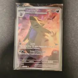 Pokemon Tyranitar Holo 180 HP 222/193 PALDEA Evolved Stage 2 2023 English - Image 2