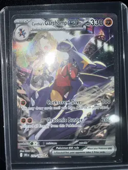 Cynthia's Garchomp EX 232/182 Special Illustration Rare Pokemon TCG - Image 1
