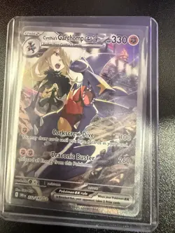 Cynthia's Garchomp EX 232/182 Special Illustration Rare Pokemon TCG - Image 3