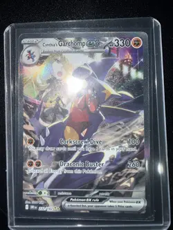 Cynthia's Garchomp EX 232/182 Special Illustration Rare Pokemon TCG - Image 4