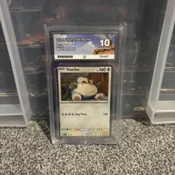 Snorlax #122 ACE 10 Gem Mint Cosmos Holo Pokemon S/V Black Star Promo - Image 1