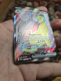 Pokemon TCG Team Rockets Persian EX Full Art 219/182 Destined Rivals Ultra Rare - Image 4