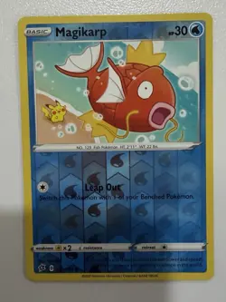Magikarp Common SWSH02: Rebel Clash 039/192 NM Reverse Holo - Image 1