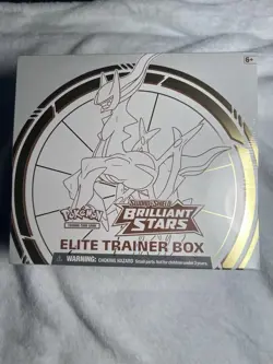 Pokemon TCG SWSH Brilliant Stars Elite Trainer Box Sealed English - Image 1